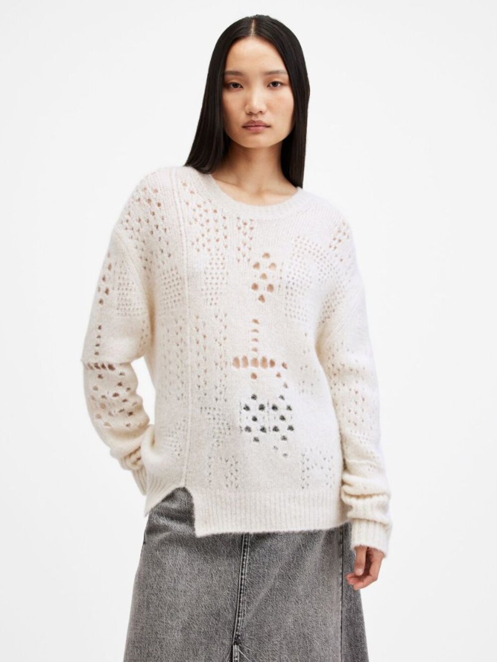 All Saints Winnie Crew Neck Sweater XS